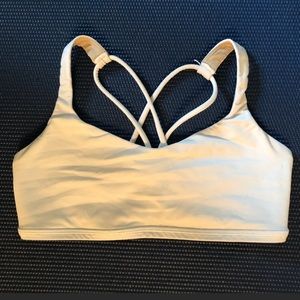 White lulu sports bra size 2?